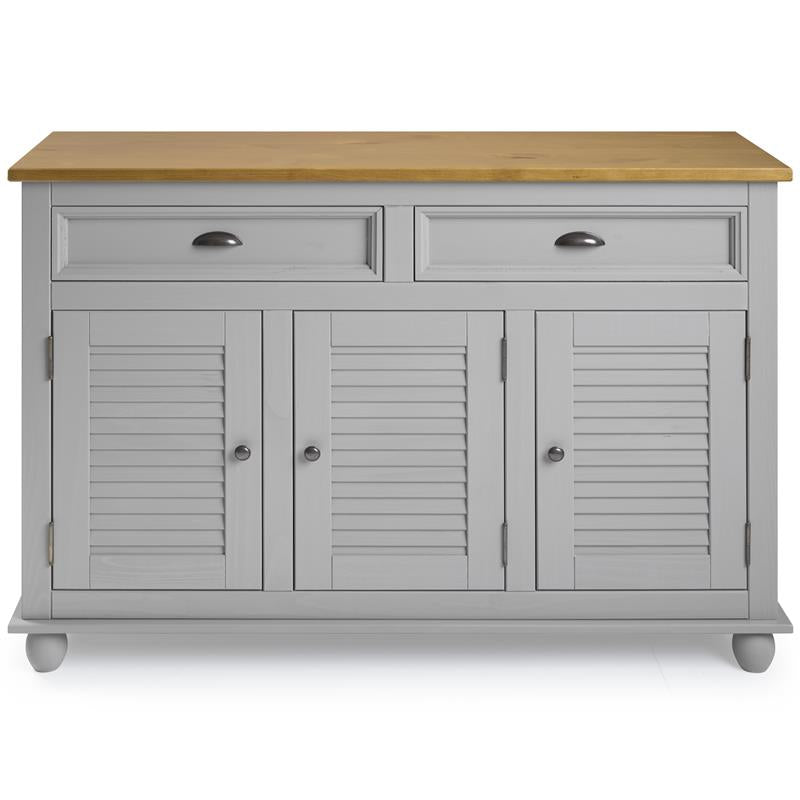 Sideboard Easy Assembly Corona Gray | Furniture Dash