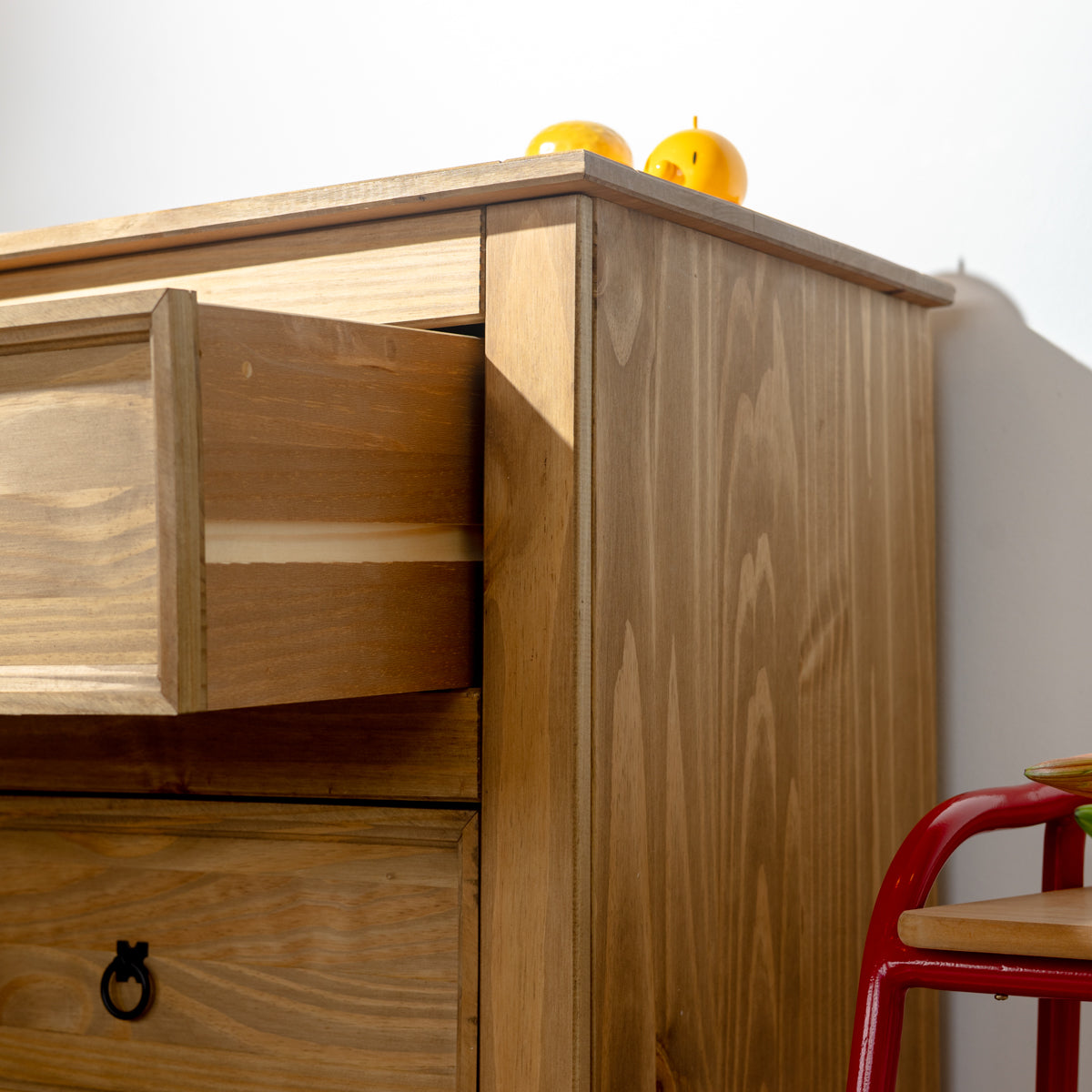 Wood Dresser 3+3 Drawers Chest Corona | Furniture Dash