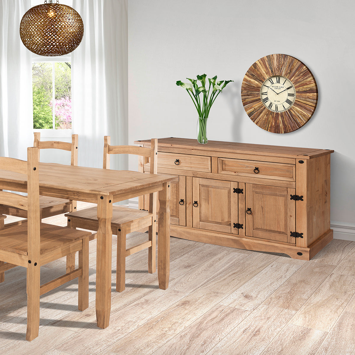 Wood Buffet Sideboard Corona | Furniture Dash