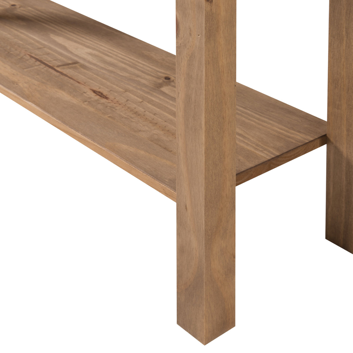 Wood Hall Table Console 2 Drawers Corona | Furniture Dash