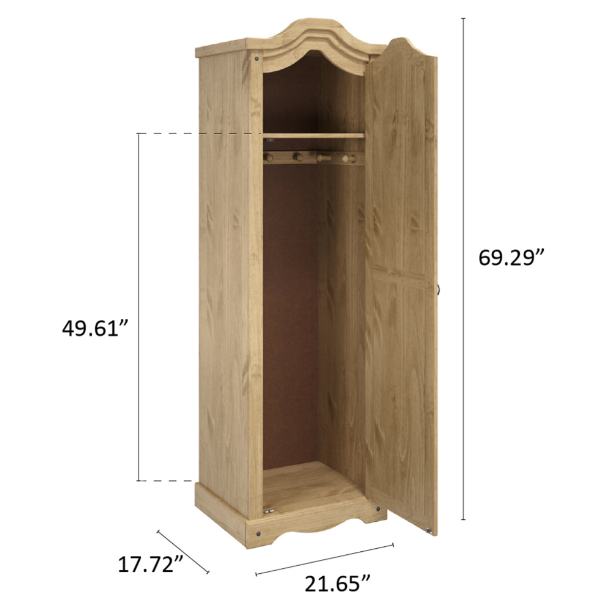 Hall Armoire Corona | Furniture Dash