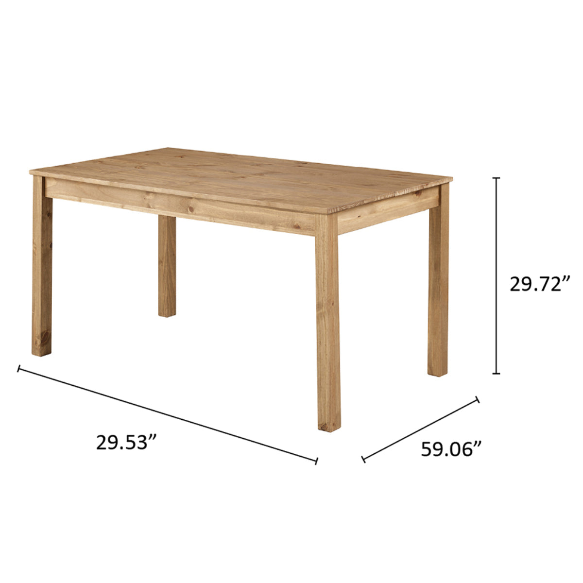 Wood Dining Table Corona | Furniture Dash