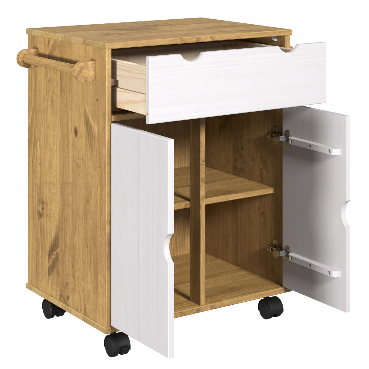 Wood Bar 2 Doors Norden | Furniture Dash