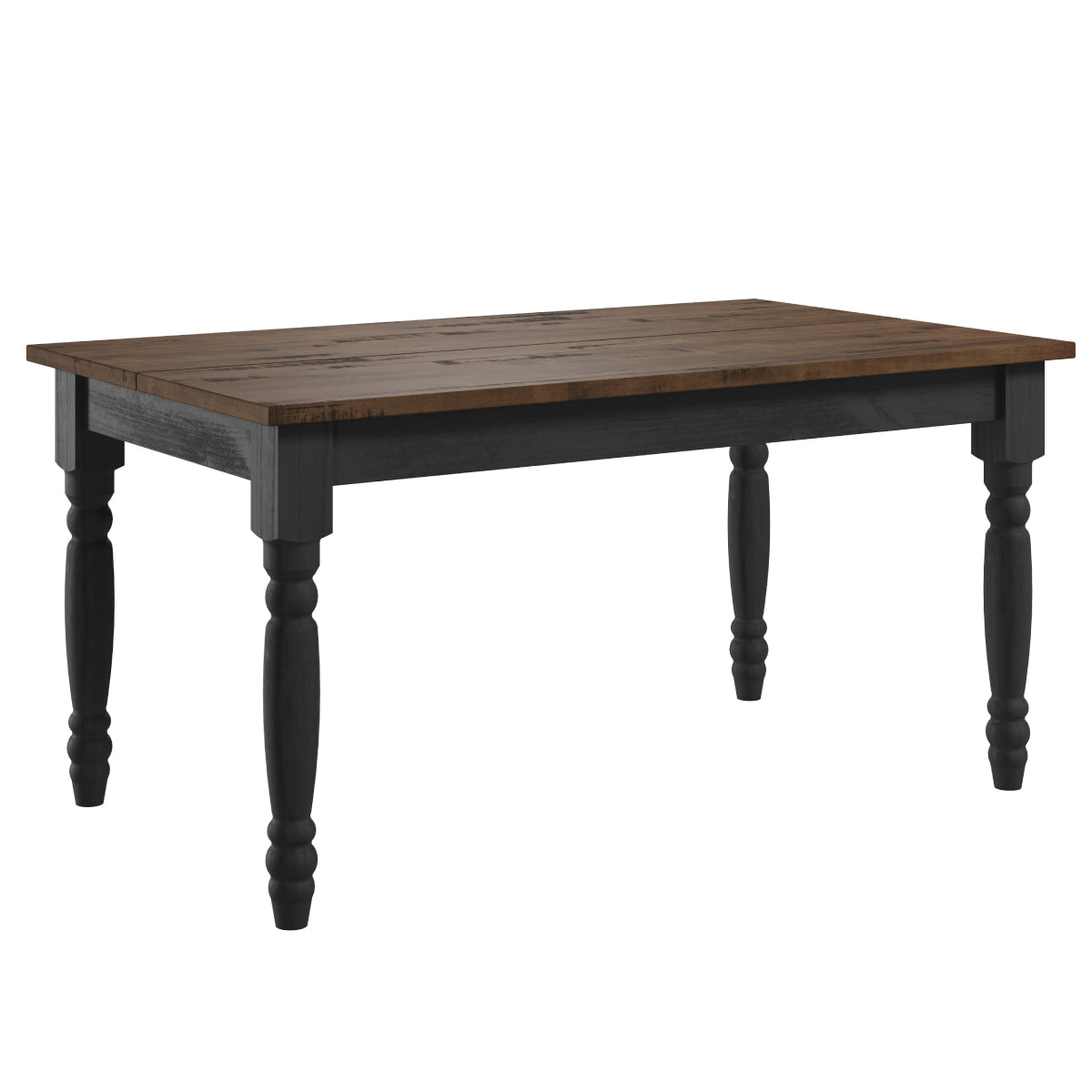 Wood Dining Table Black | Furniture Dash