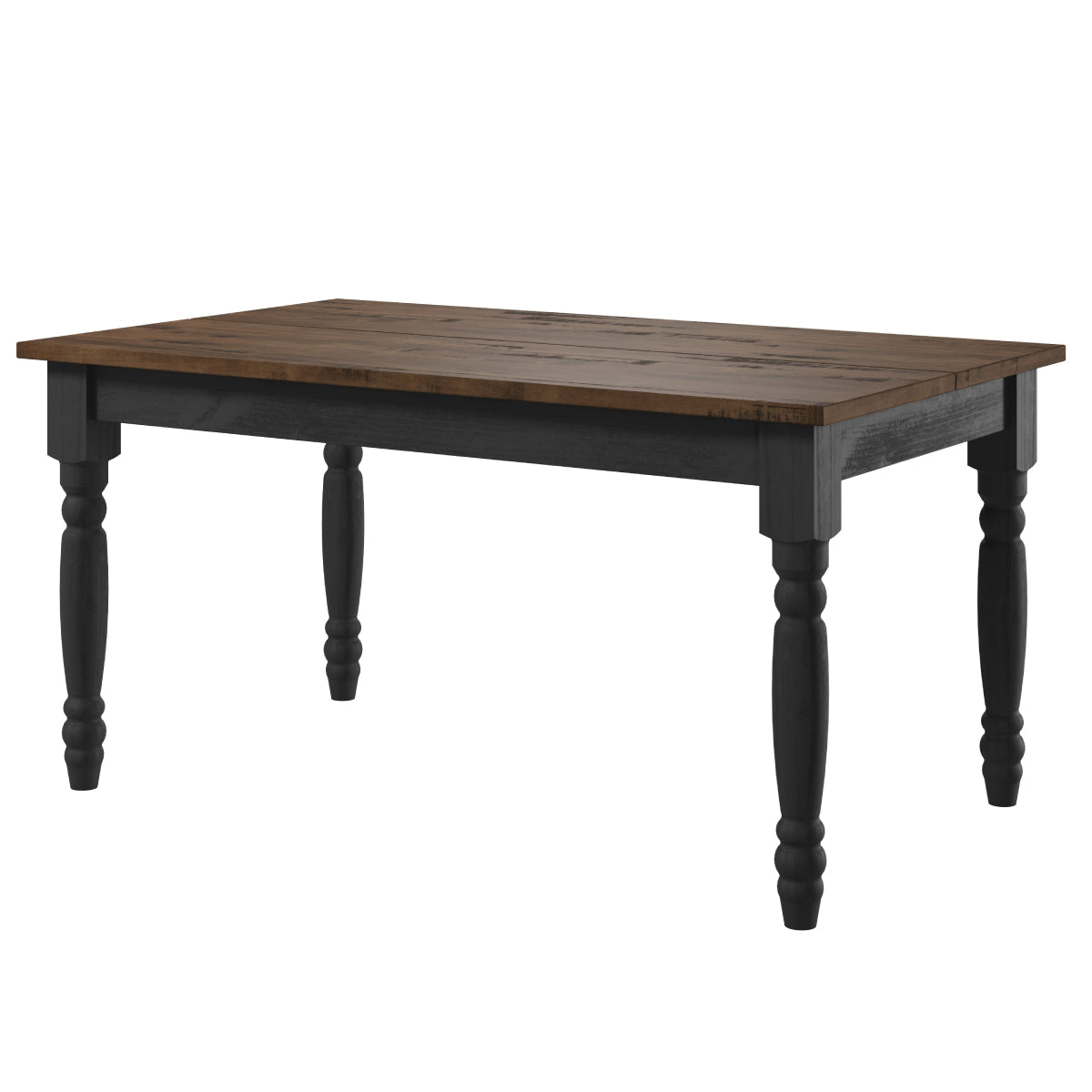 Wood Dining Table Black | Furniture Dash