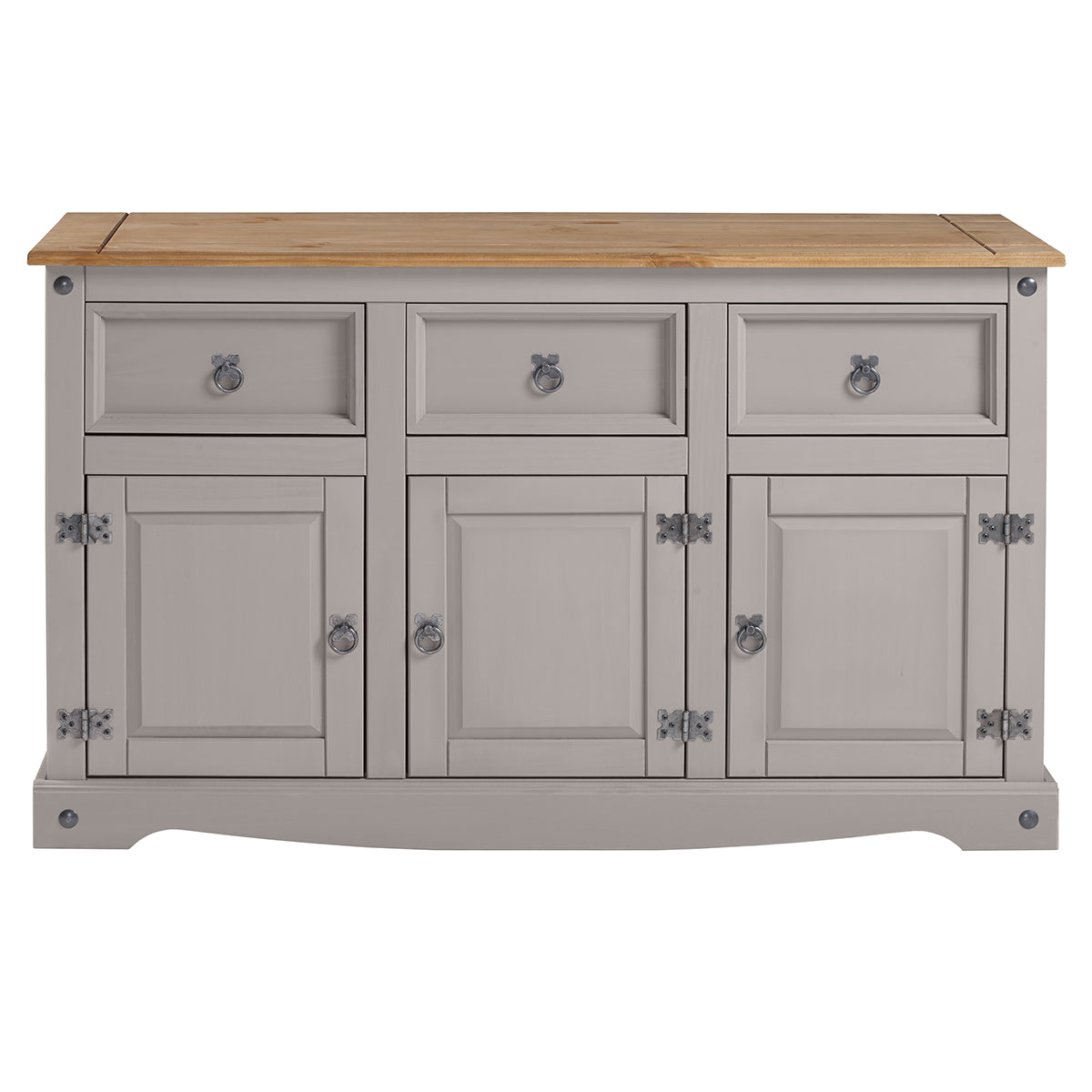 Wood Buffet Sideboard Corona Gray | Furniture Dash