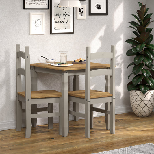 Wood Dining Table Corona Gray | Furniture Dash