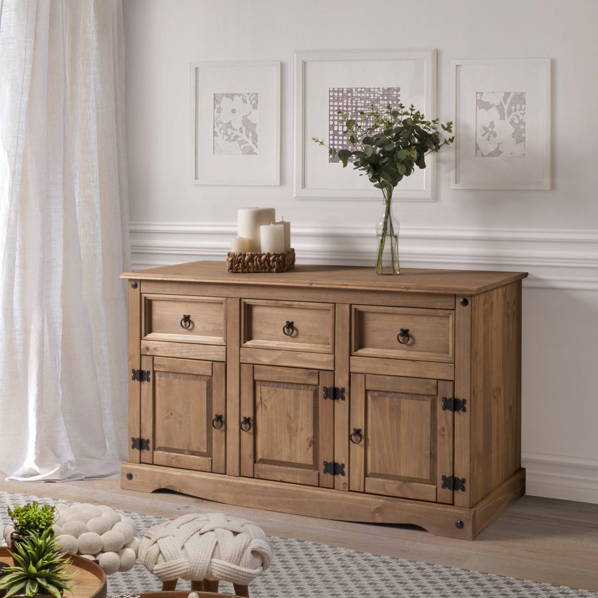 Wood Buffet Sideboard Corona | Furniture Dash