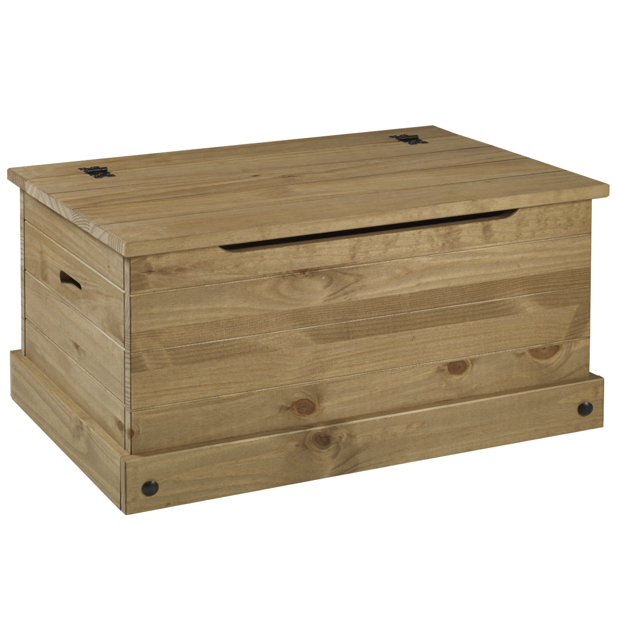 Wood Storage Trunk Ottoman Corona | Furniture Dash