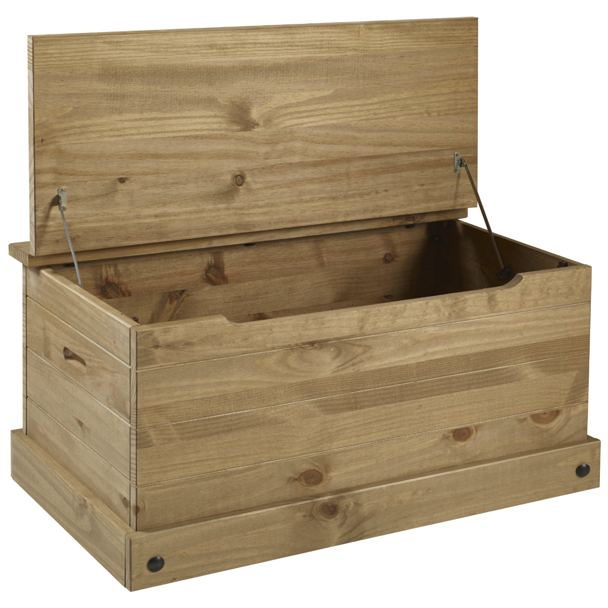 Wood Storage Trunk Ottoman Corona | Furniture Dash