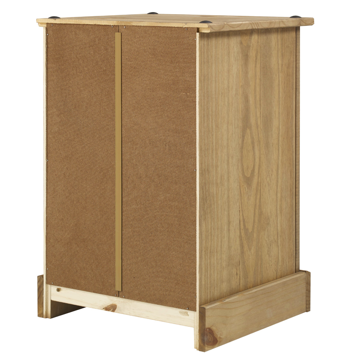 Wood Nightstand 3 Drawers Corona | Furniture Dash