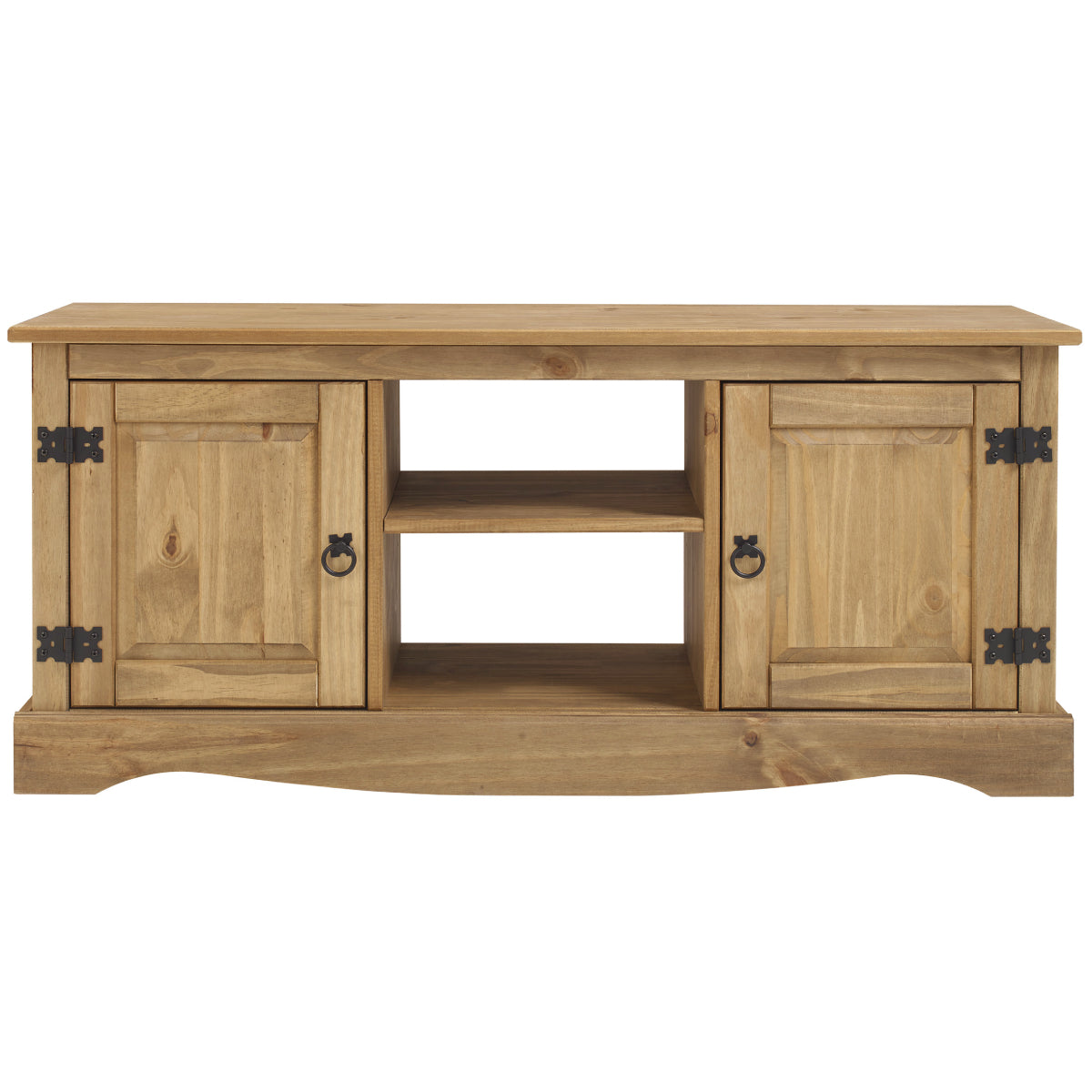 Wood TV Entertainment Stand Corona | Furniture Dash