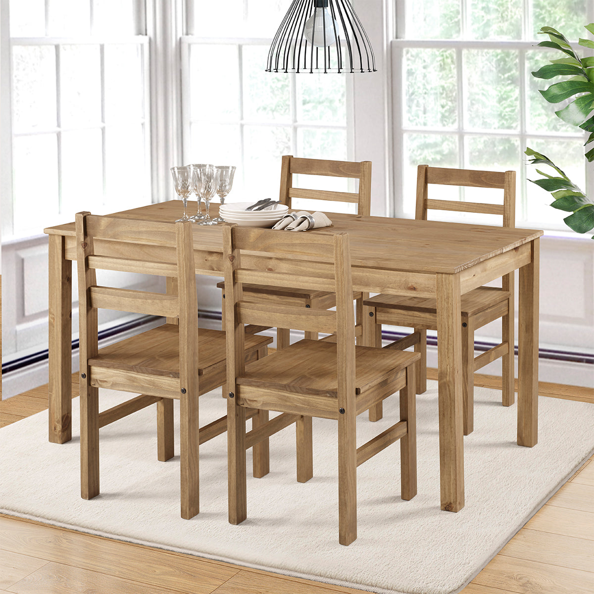 Wood Dining Table Corona | Furniture Dash