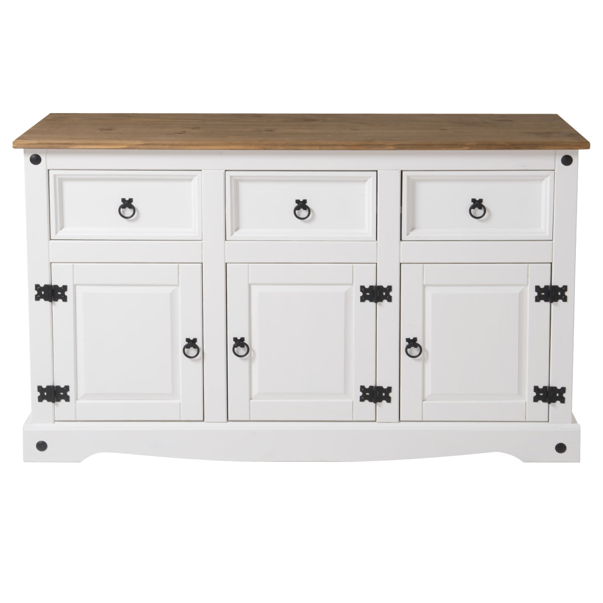 Wood Buffet Sideboard Corona Snow | Furniture Dash