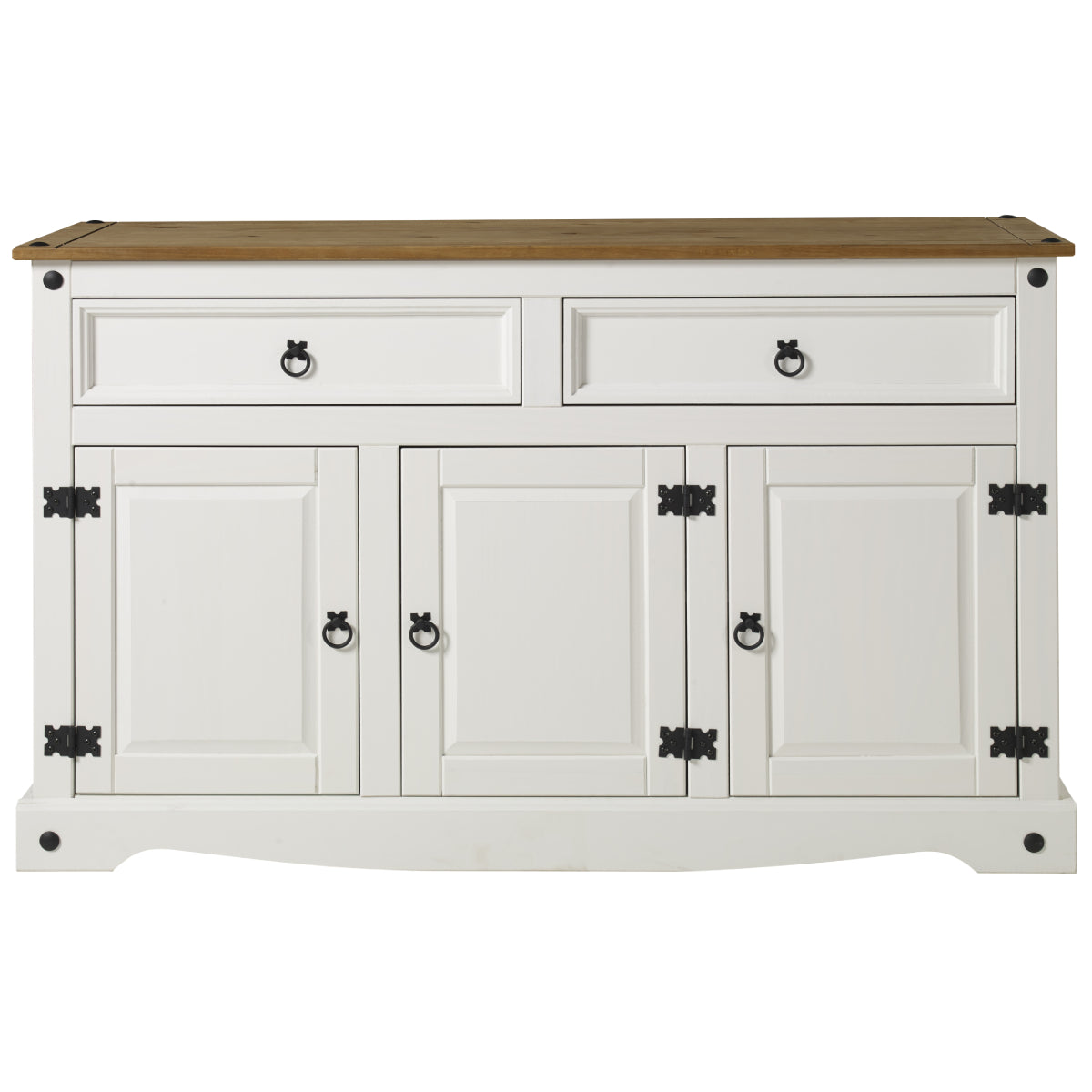 Wood Buffet Sideboard Corona Snow | Furniture Dash