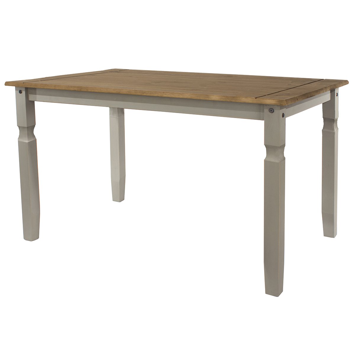 Wood Dining Table Corona Gray | Furniture Dash