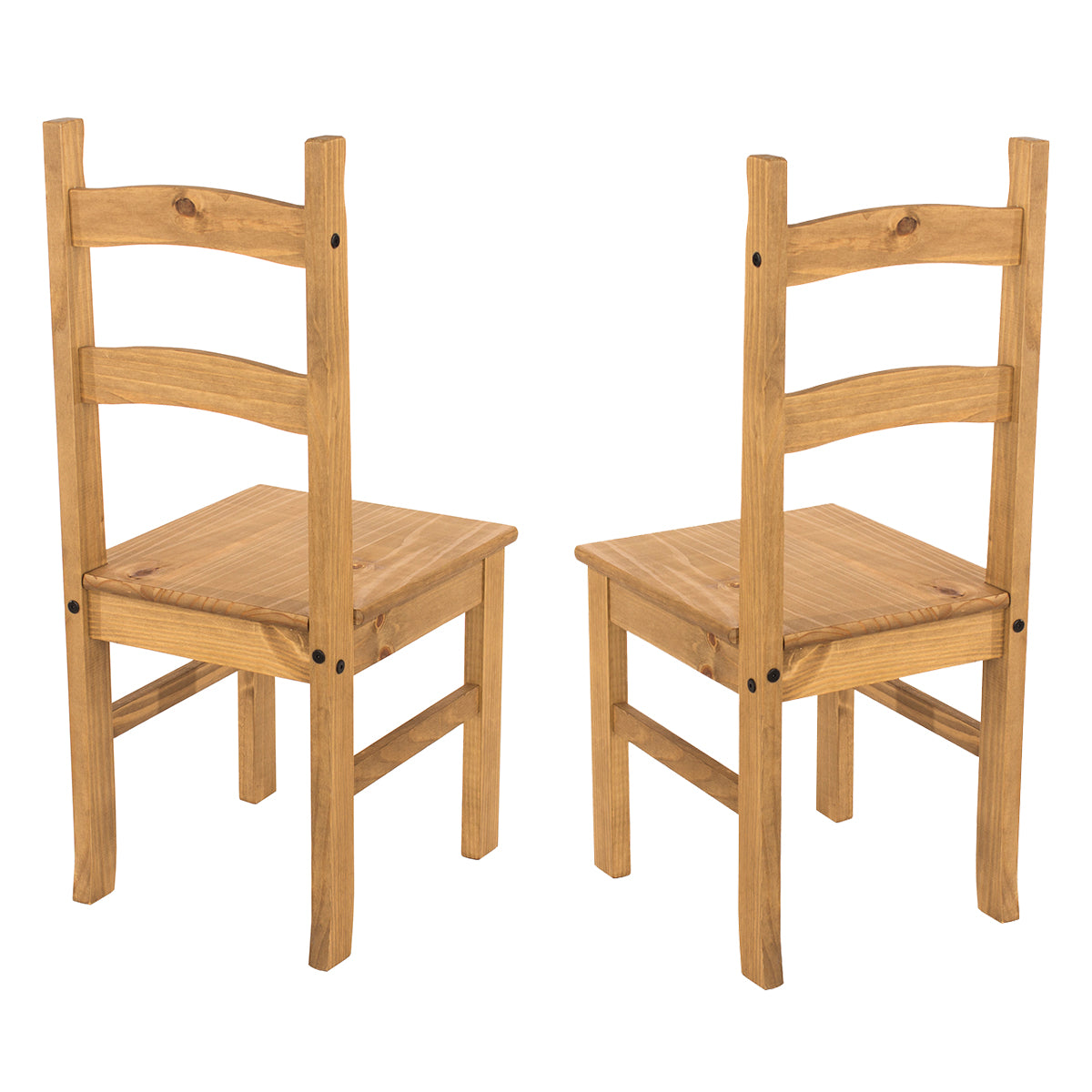 Solid Wood Dining Chair (Set of 2) Corona | Furniture Dash