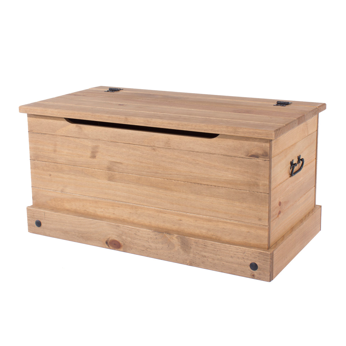 Wood Storage Trunk Ottoman Corona | Furniture Dash