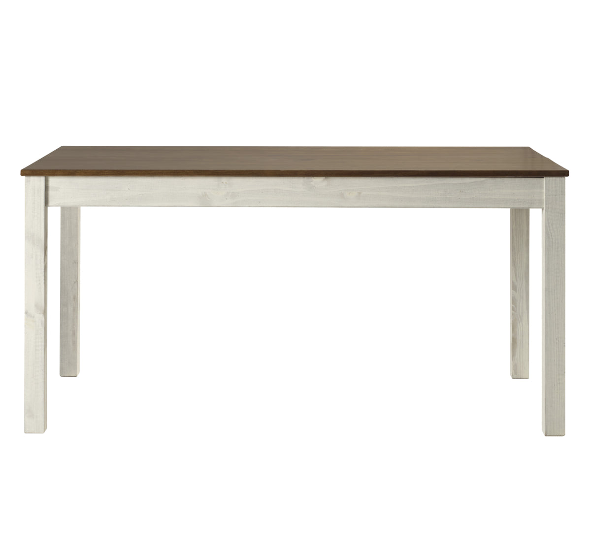 Wood Dining Table White Distressed | Furniture Dash