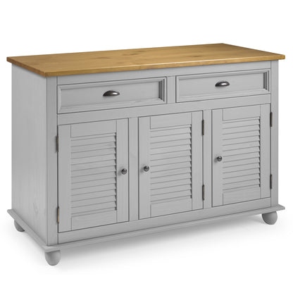Sideboard / Kitchen Island Easy Assembly Corona Gray | Furniture Dash