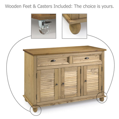 Sideboard / Kitchen Island Easy Assembly Corona | Furniture Dash