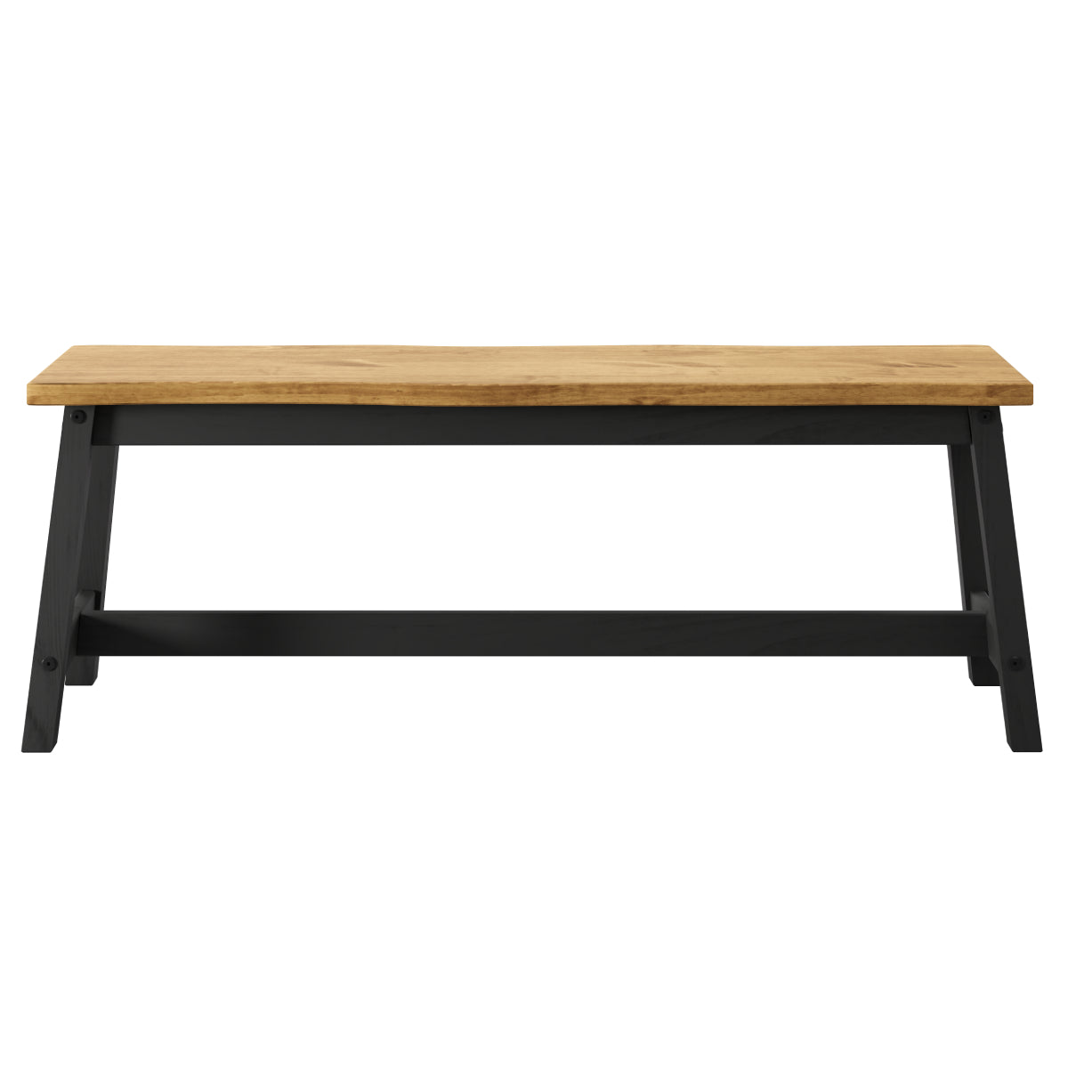 Wood Bench Corona Black | Furniture Dash