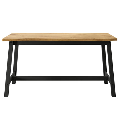 Wood Dining Table Corona Black | Furniture Dash