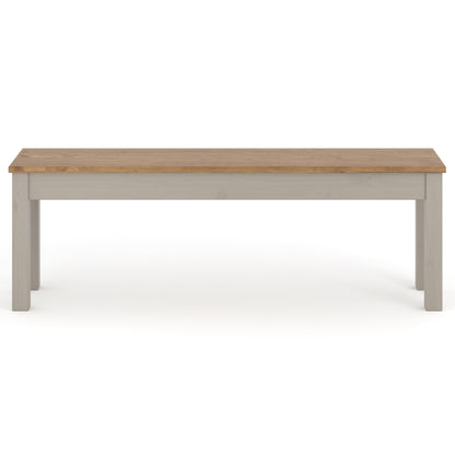 Wood Bench Corona Gray | Furniture Dash