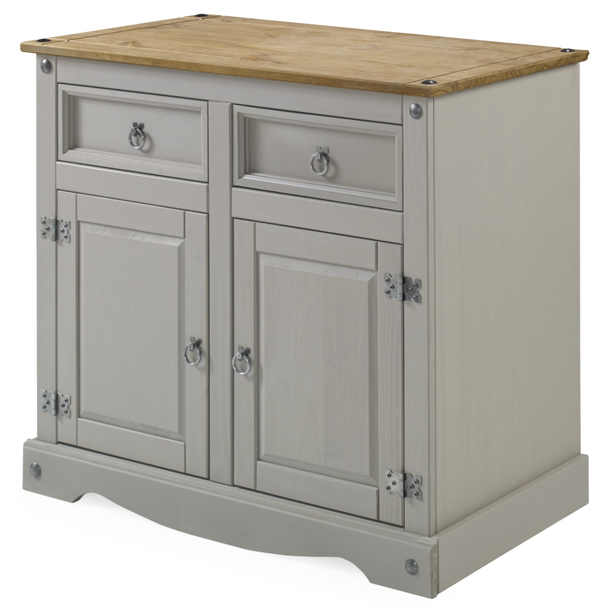 Wood Buffet Sideboard Corona Gray | Furniture Dash