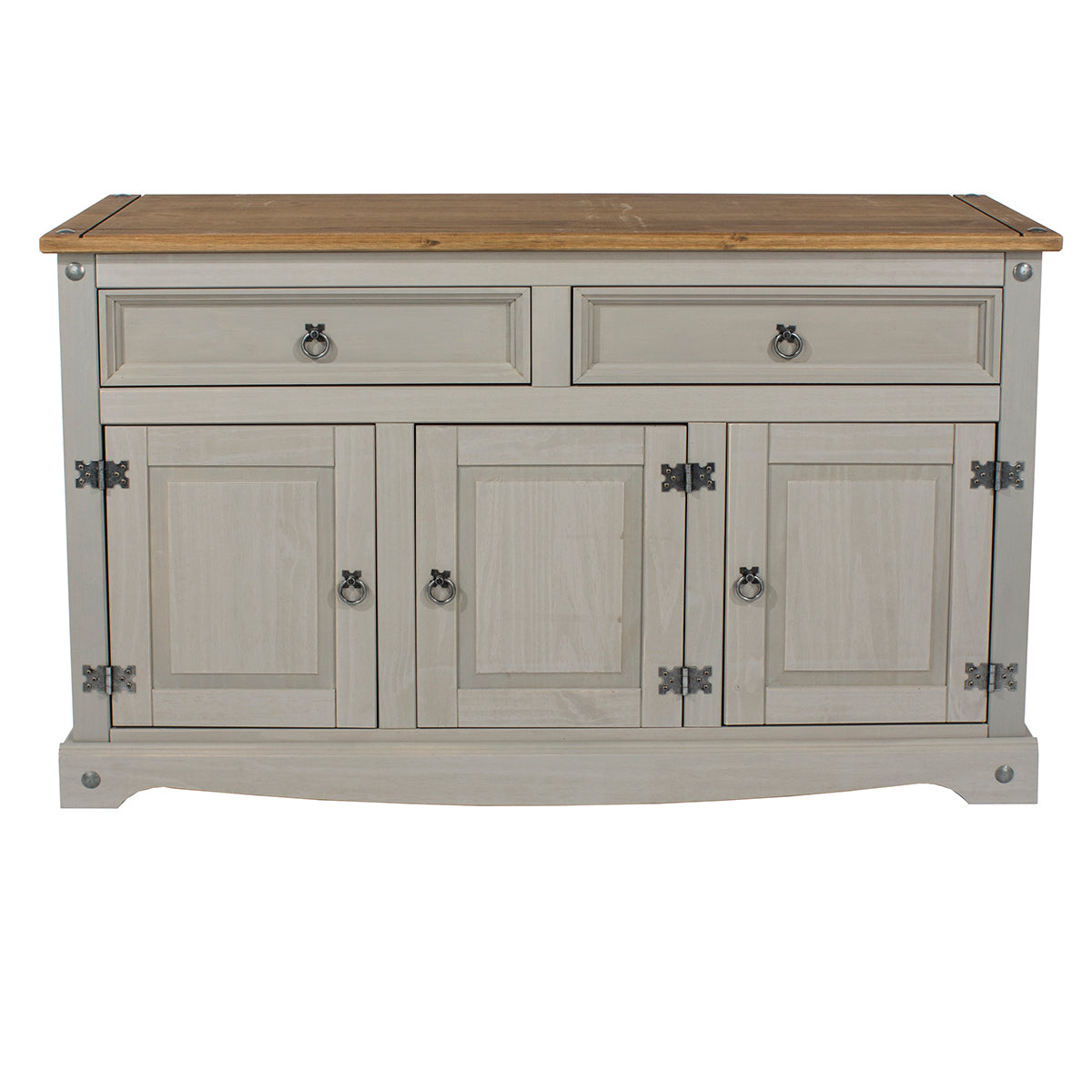 Wood Buffet Sideboard Corona Gray | Furniture Dash