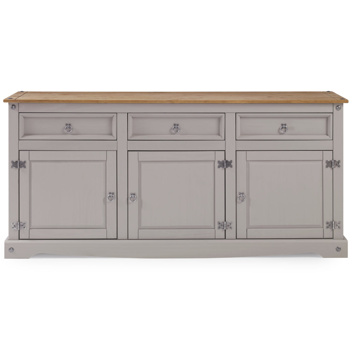 Wood Buffet Sideboard Corona Gray | Furniture Dash