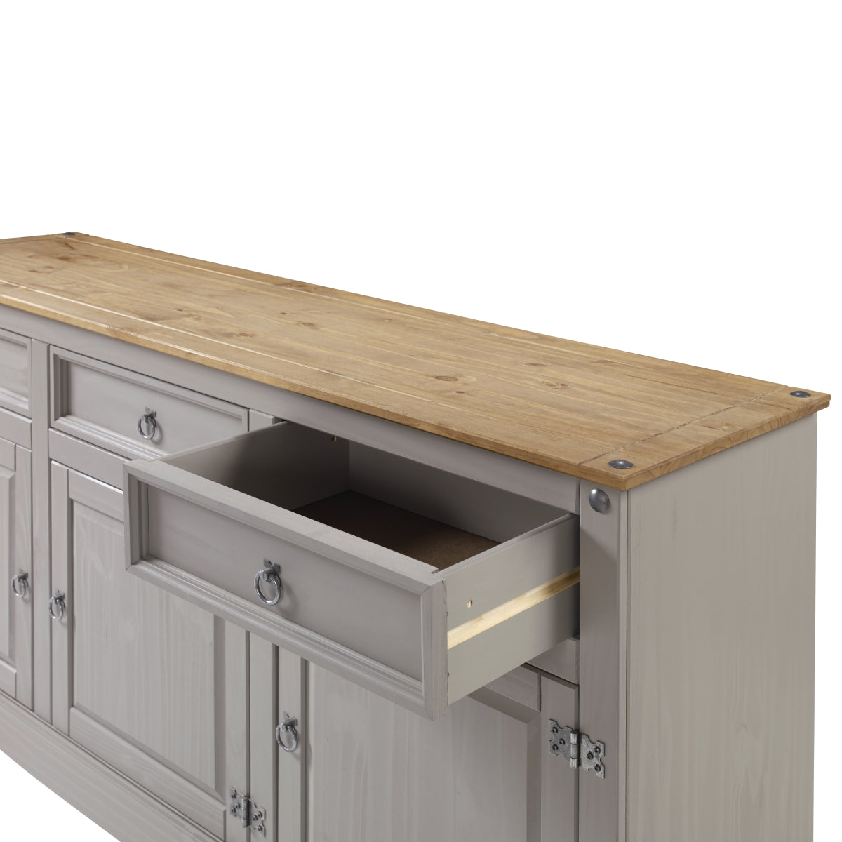 Wood Buffet Sideboard Corona Gray | Furniture Dash