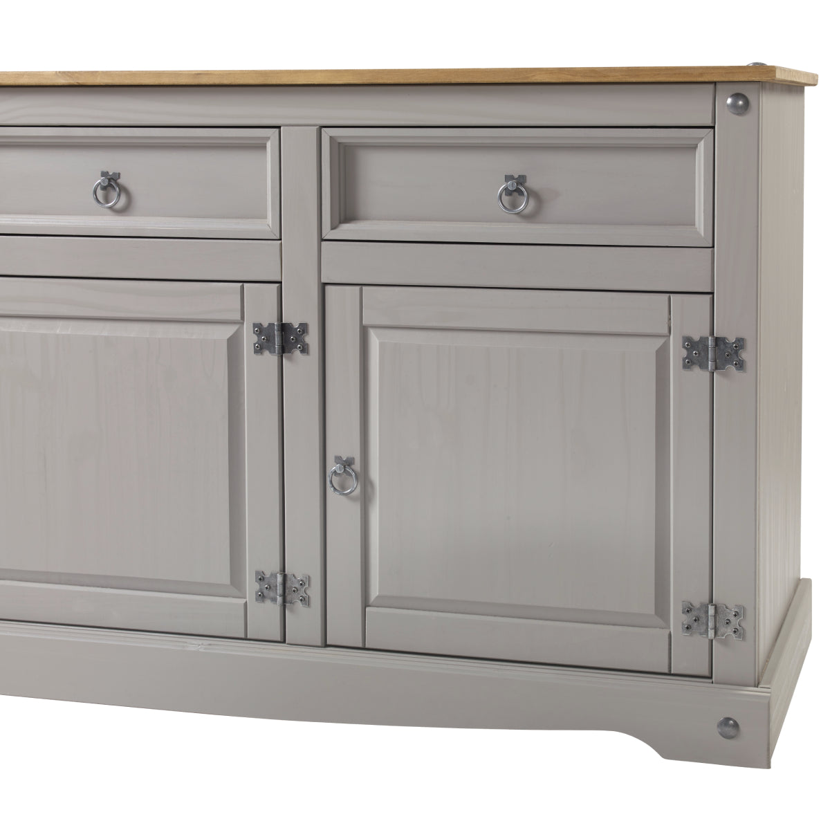 Wood Buffet Sideboard Corona Gray | Furniture Dash