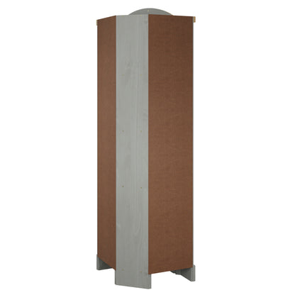 Corner Shelf Corona Gray | Furniture Dash