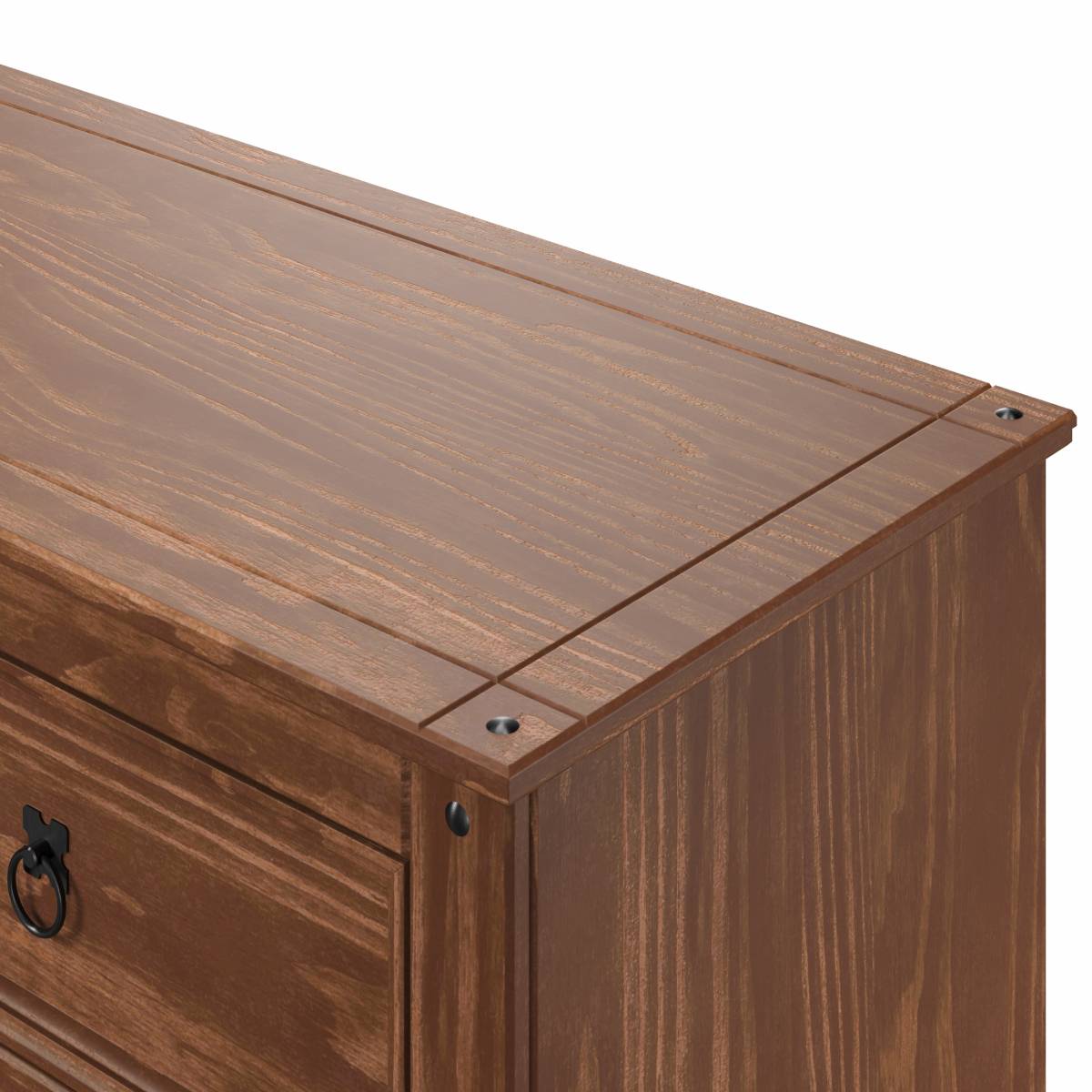 Wood Dresser 3+3 Drawers Chest Woodland | Furniture Dash