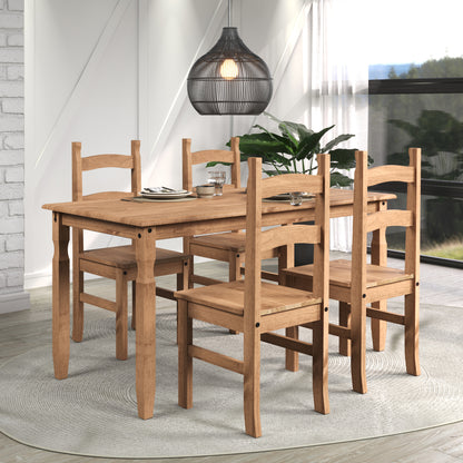 Solid Wood Dining Chair (Set of 2) Corona | Furniture Dash