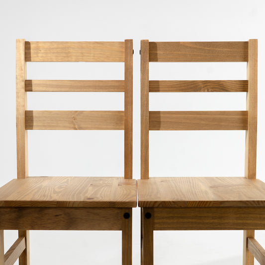 Solid Wood Dining Chair (Set of 2) Corona | Furniture Dash