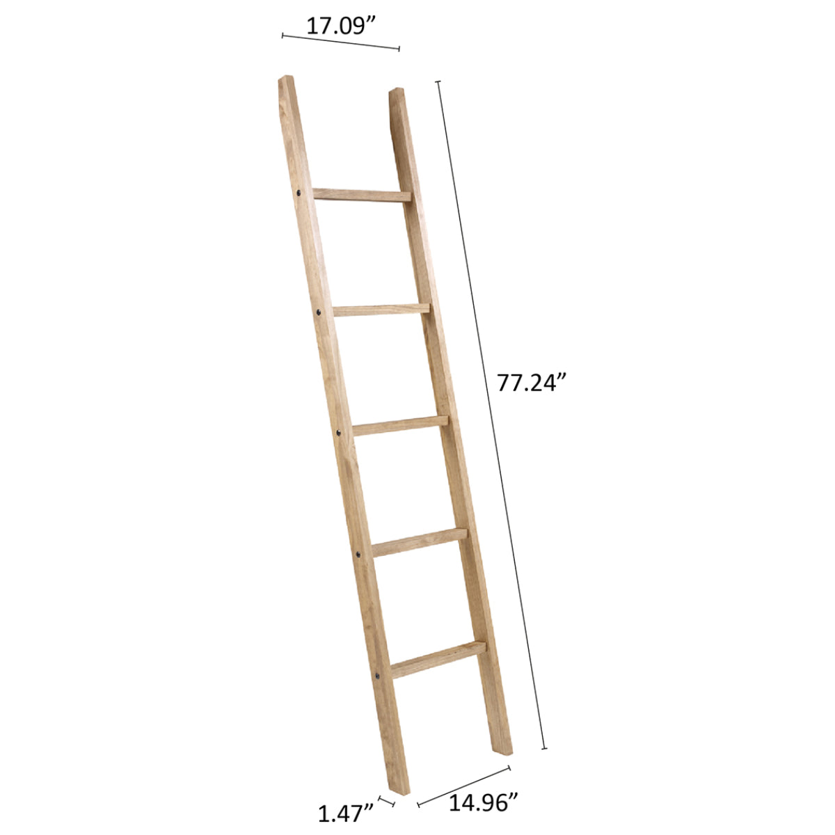 Wood Blanket Ladder Corona | Furniture Dash