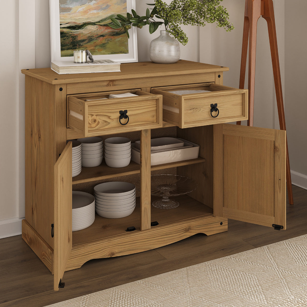 Wood Buffet Sideboard Corona | Furniture Dash