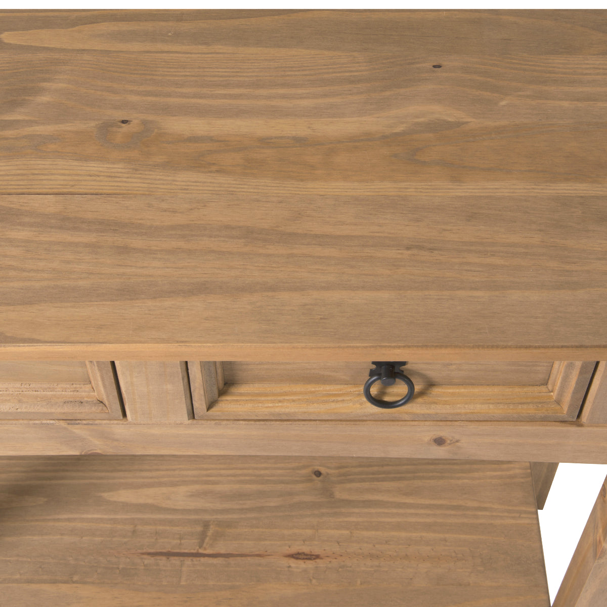 Wood Hall Table Console 2 Drawers Corona | Furniture Dash