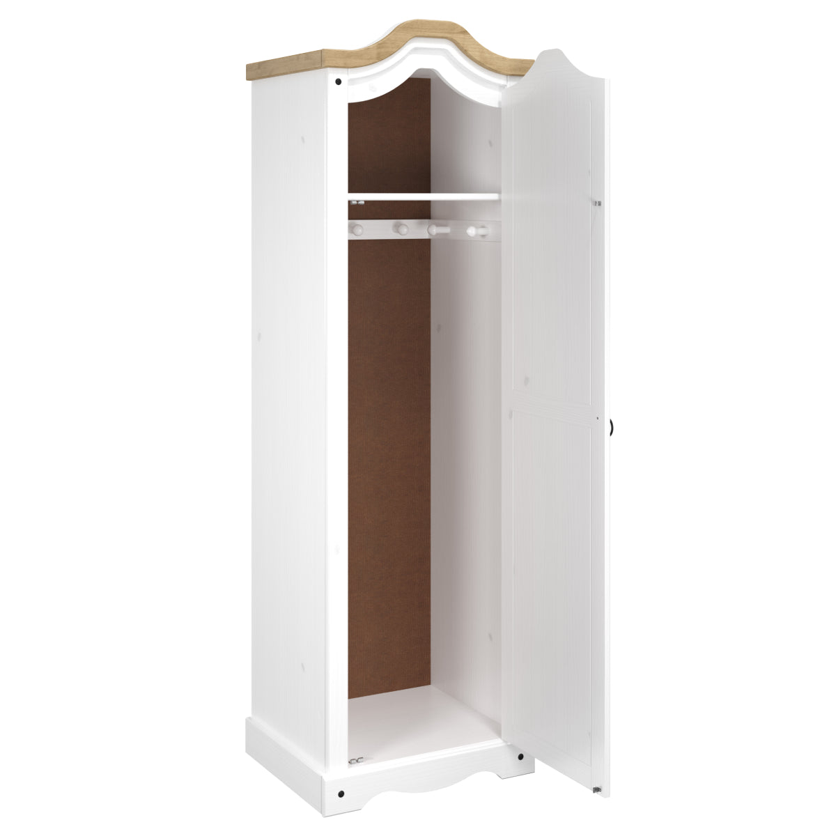 Hall Armoire Corona Snow | Furniture Dash