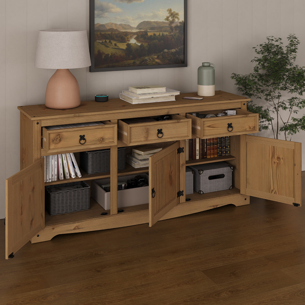 Wood Buffet Sideboard Corona | Furniture Dash