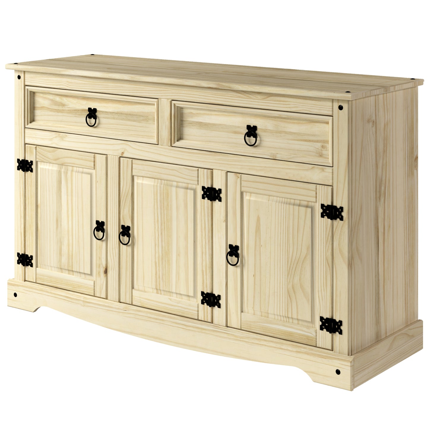 Wood Buffet Sideboard Barewood | Furniture Dash