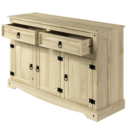 Wood Buffet Sideboard Barewood | Furniture Dash