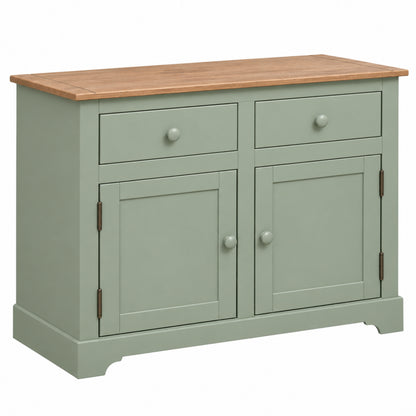 Wood Buffet Sideboard Farmhouse Sage Green | Furniture Dash