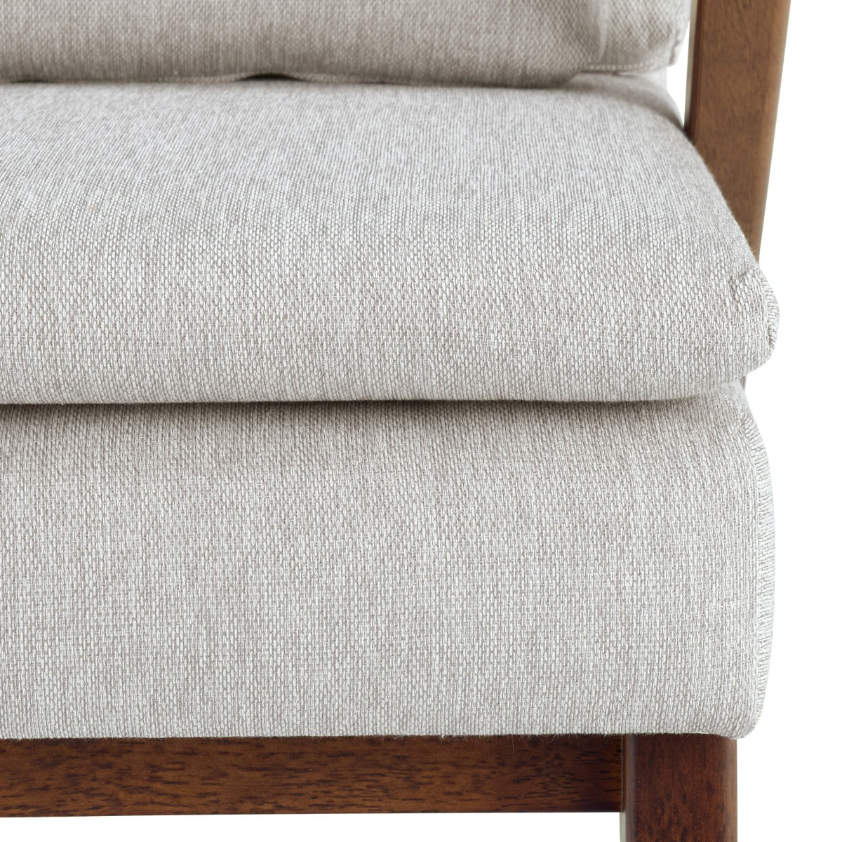 Upholstered with Solid Wood Zest Armchair | Furniture Dash