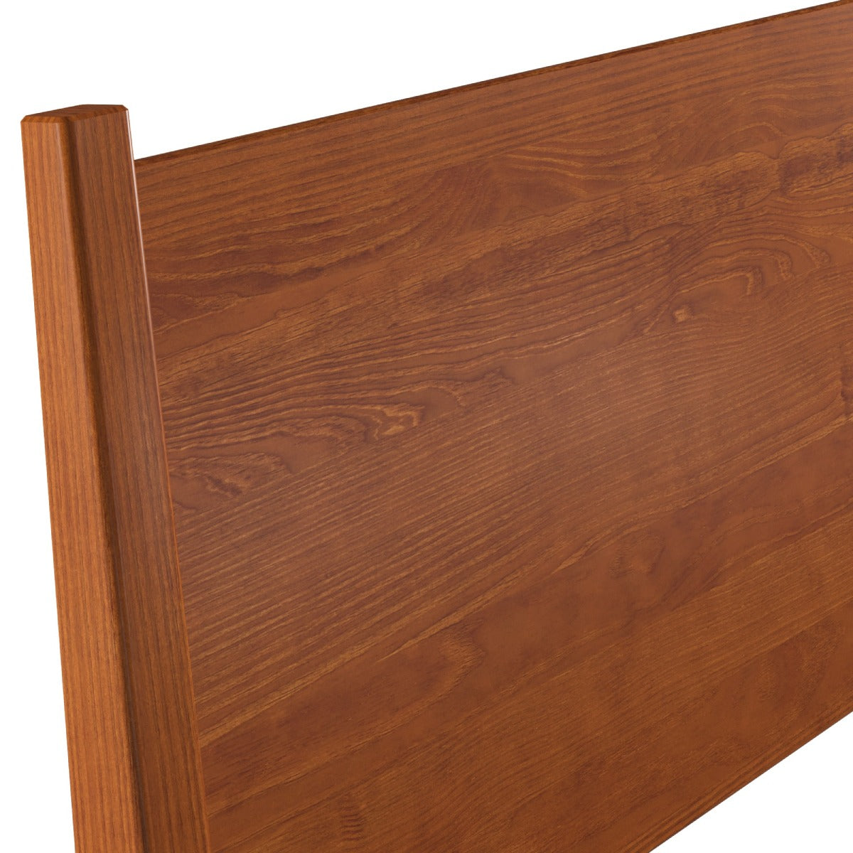Solid Wood King Size Bed Frame Mid Century | Furniture Dash
