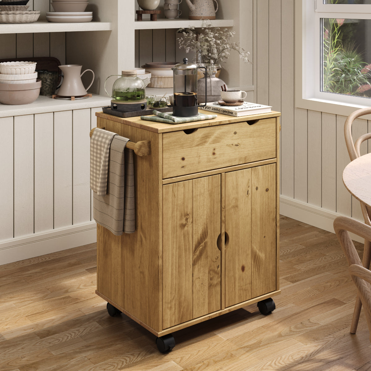 Wood Bar 2 Doors Norden | Furniture Dash