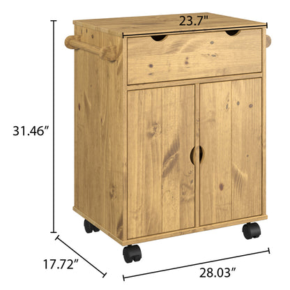 Wood Bar 2 Doors Norden | Furniture Dash