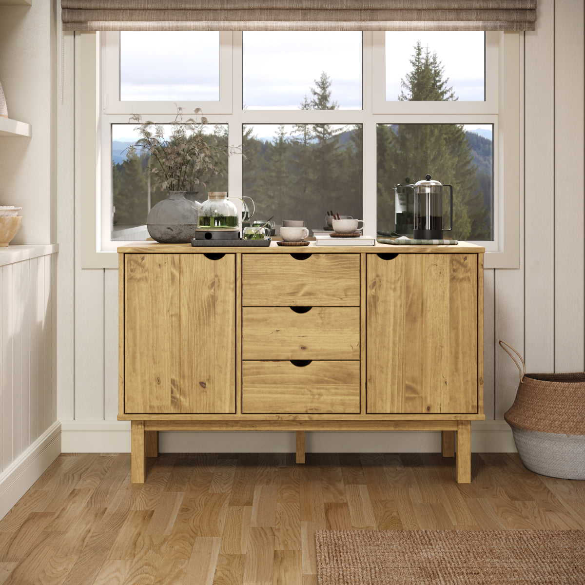 Wood Buffet Sideboard Norden | Furniture Dash